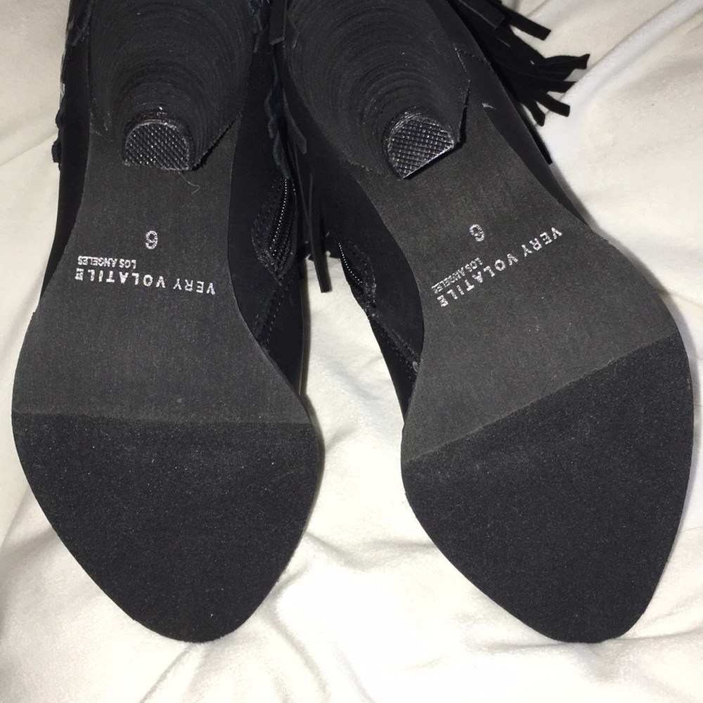 FRINGE HEELED BOOTS - Picture 4 of 6